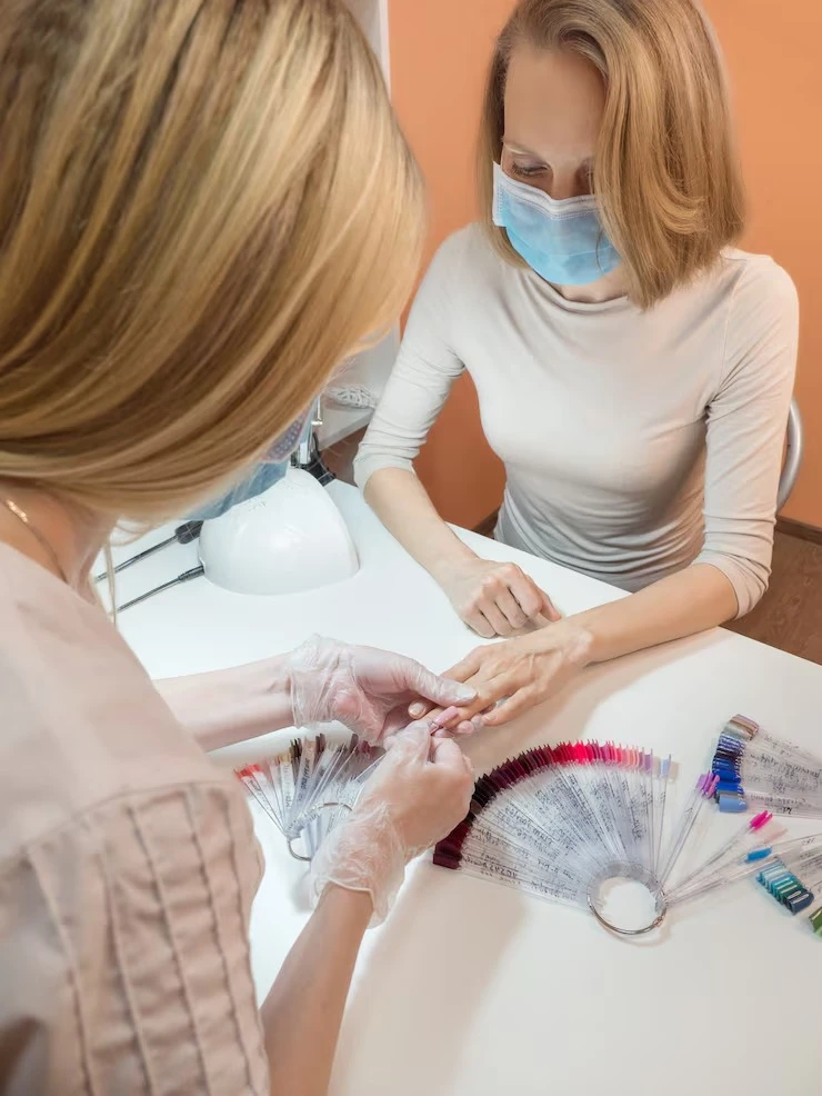Behandlung Auffüllen mit Gel